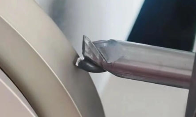 Did you use the milling cutter straight out of the box? How come it chipped in just half an hour?