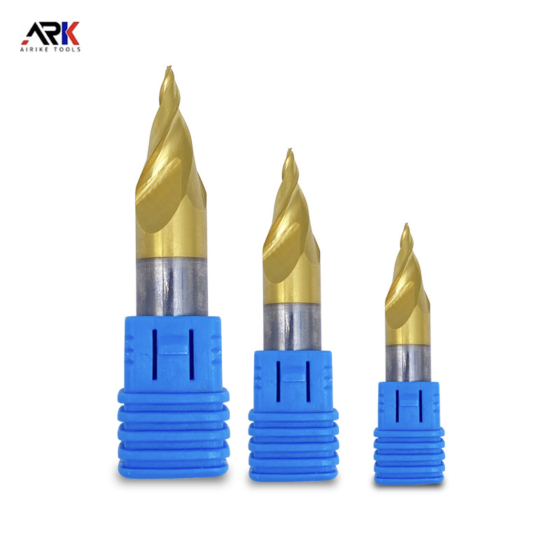 Mini taper milling cutter
