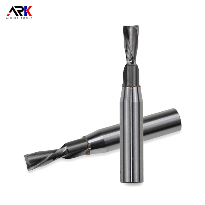 TCT double-flute left-handed milling cutter