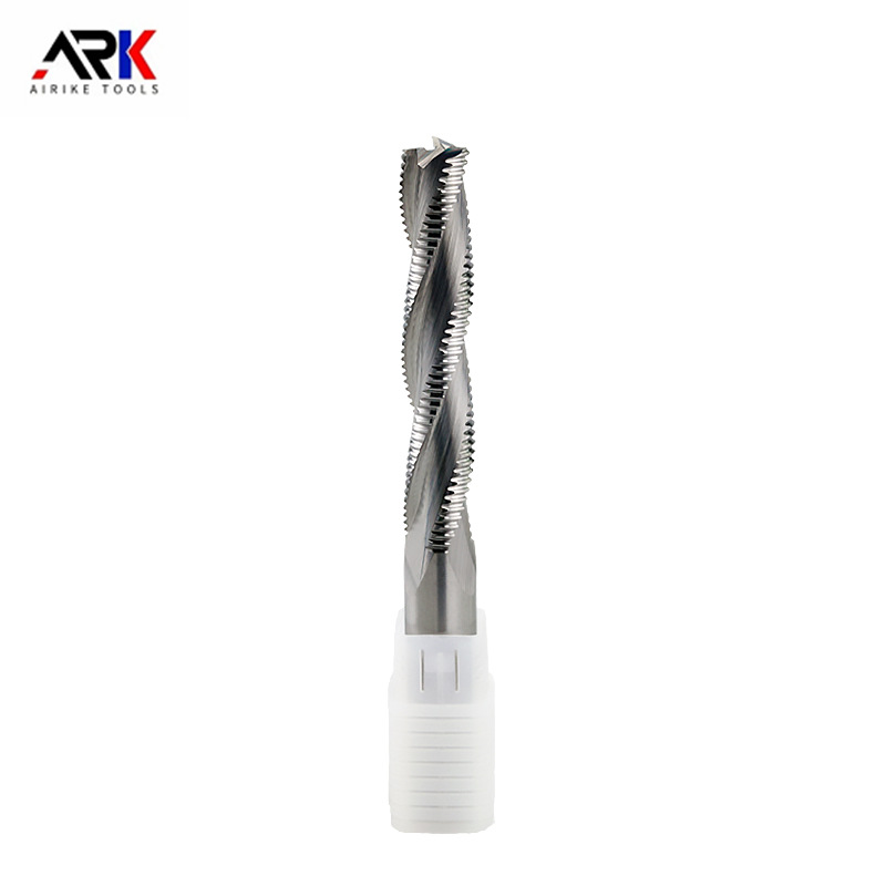 Is a spiral or straight flute woodworking milling cutter better for edge trimming